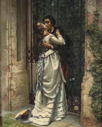 El beso, 1910