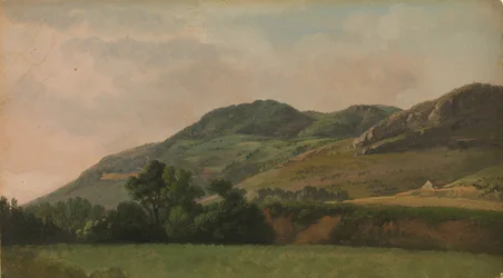 Paisaje montañoso en Tívoli, ca. 1786-97