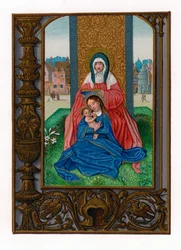 Santa Ana con la Virgen y el niño, 1516-1529