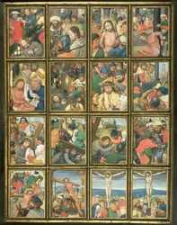 La Pasión, del "Cuadríptico Stein" (vitela)