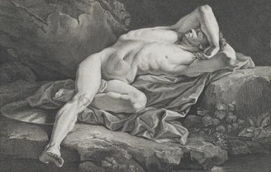 Estudio de desnudo masculino, 1762