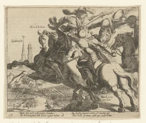 François de la Noue, capturado durante la batalla de Ingelmunster, 1580