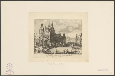 Vista de la Primera Puerta de Regulier en Ámsterdam