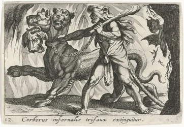 Hércules captura a Cerbero