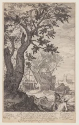 Paisaje con granja