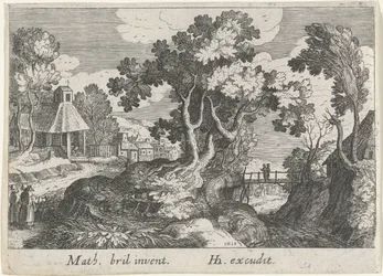 Paisaje con un árbol