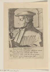 Retrato de Caspar Hedio