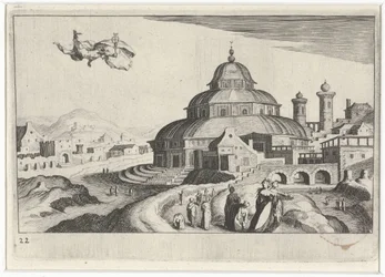 paisaje urbano con mercurio Paisajes del sur de Europa (título de la serie) Topographia variarum regionum (título de la serie)