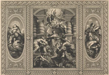 El techo del Banqueting House en Whitehall: El pacífico reinado de Jacobo I
