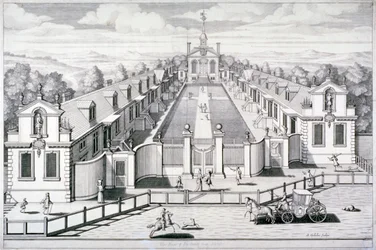 Casas de Beneficencia de la Trinidad, Mile End Road, Stepney, Londres, 1696