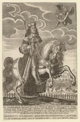 Retrato de Federico Guillermo 1620-1688, Elector de Brandeburgo, Duque de Prusia, 1680