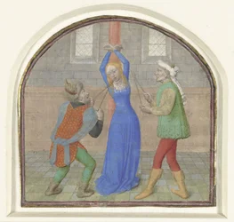 El martirio de Santa Apolonia