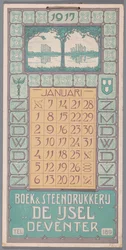 calendario de 1917