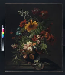 Jarrón de flores