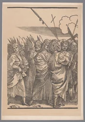 Reproducción de la tercera parte de la serie impresa De Triomf van Christus según Joos Lambrecht