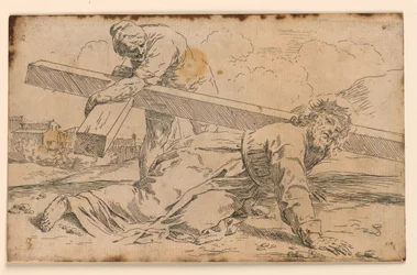 Cristo llevando su cruz