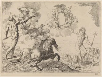 Júpiter, Neptuno y Plutón