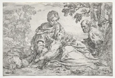 Rest on the Flight into Egypt