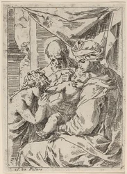 La Virgen y el Niño con San Juan