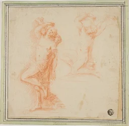 Dos bocetos de San Sebastián