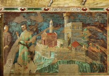 La ciudad de Siena (fresco)
