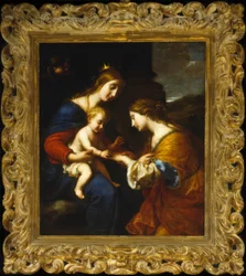 El matrimonio místico de Santa Catalina