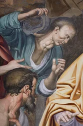Adoración de los Pastores, 1578-82 (detalle)