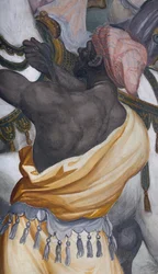 La Adoración de los Magos, Presbiterio, 1578-82 (detalle)