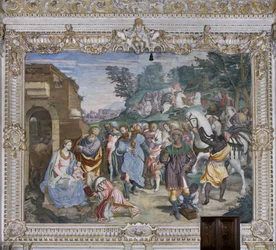Adoración de los Magos, Presbiterio, 1578-82