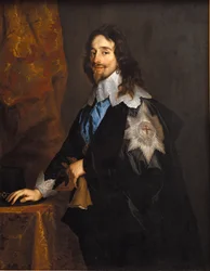 Retrato del Rey Carlos I de Inglaterra, Escocia e Irlanda 1600-1649, finales de 1630