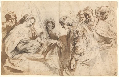 El matrimonio místico de Santa Catalina