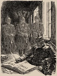 Fantasmas en Versalles. Punch, 7 de mayo de 1919