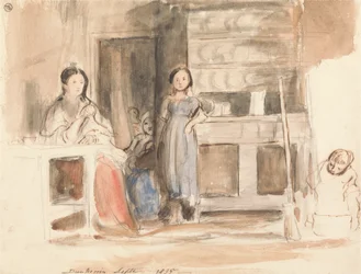 Escena de cocina: Dunkerrin, septiembre de 1835