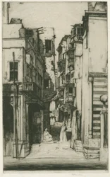 Calle en El Cairo