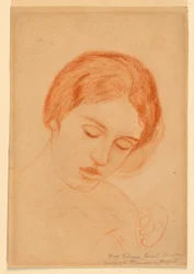 Cabeza de una mujer