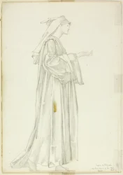 Estudio de peregrino para Romaunt of the Rose