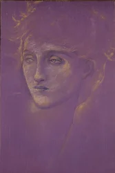 Cabeza de una Mujer, finales del siglo XIX
