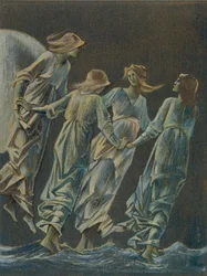 Ninfas de la Luna, 1896