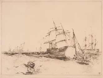 Navegación a la entrada del Medway, nº 2