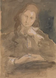 Retrato Estudio de Martha, Lady Hayter