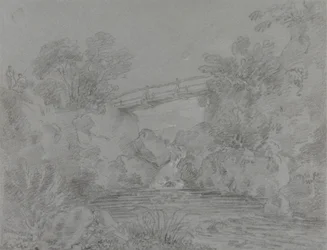 Puente sobre el estanque de Llanrwst
