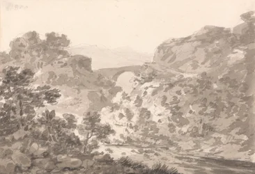 Puente sobre el arroyo, Gales del Norte