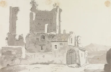 Ruinas fuera de Roma