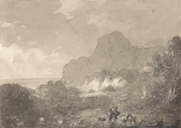 Vista de la costa de Italia