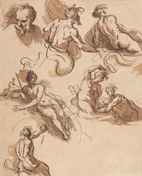 Hoja de Estudios de la Figura Clásica