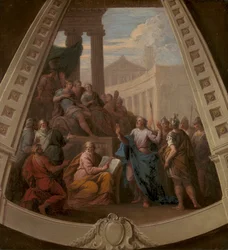 San Pablo ante Agripa