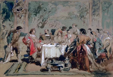 Banquete en la casa de Lucentio, 1859