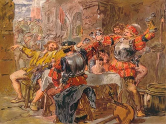 Déjame el Canakin Clink, c1875