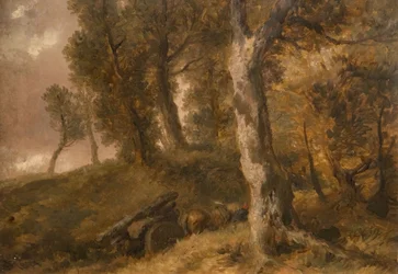 Estudio de árboles, 1874