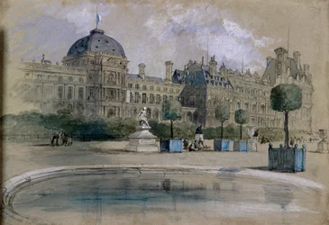 Las Tullerías, París, Francia, 1846
